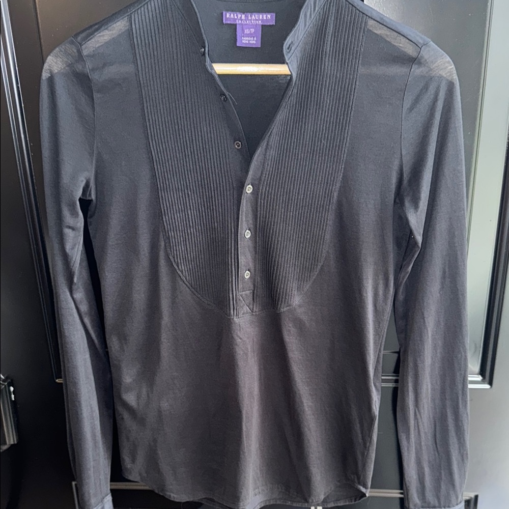 Ralph Lauren Collection Black Top XS